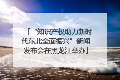 “知识产权助力新时代东北全面振兴”新闻发布会在黑龙江举办