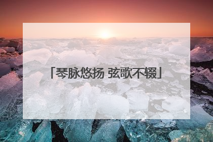 琴脉悠扬 弦歌不辍