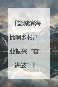 盐城滨海擂响乡村产业振兴“奋进鼓”