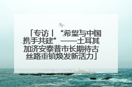 专访丨“希望与中国携手共建”——土耳其加济安泰普市长期待古丝路重镇焕发新活力