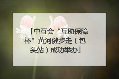 中互会“互助保障杯”黄河健步走（包头站）成功举办