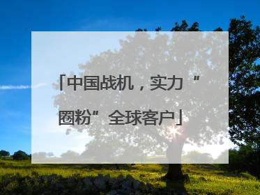 中国战机，实力“圈粉”全球客户