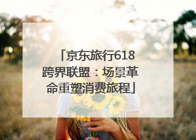 京东旅行618跨界联盟：场景革命重塑消费旅程