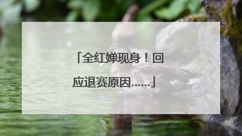全红婵现身！回应退赛原因……