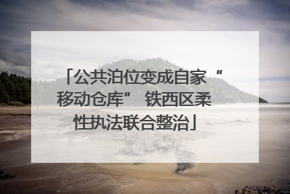 公共泊位变成自家“移动仓库” 铁西区柔性执法联合整治