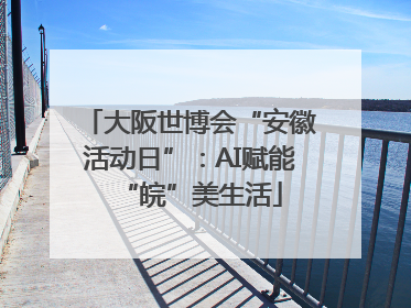 大阪世博会“安徽活动日”：AI赋能“皖”美生活