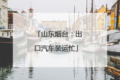 山东烟台：出口汽车装运忙
