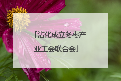 沾化成立冬枣产业工会联合会
