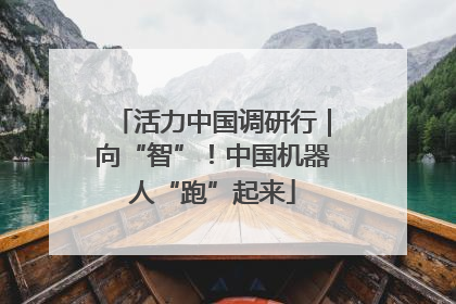 活力中国调研行｜向“智”！中国机器人“跑”起来