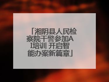 湘阴县人民检察院干警参加AI培训 开启智能办案新篇章