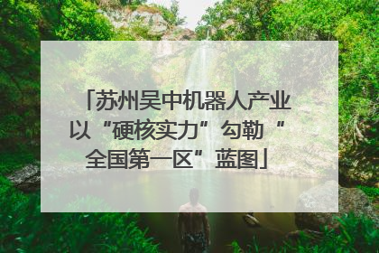苏州吴中机器人产业以“硬核实力”勾勒“全国第一区”蓝图