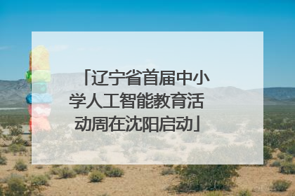 辽宁省首届中小学人工智能教育活动周在沈阳启动