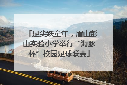 足尖跃童年，眉山彭山实验小学举行“海豚杯”校园足球联赛