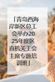青岛西海岸新区总工会举办2025年度区直机关工会主席专题培训班
