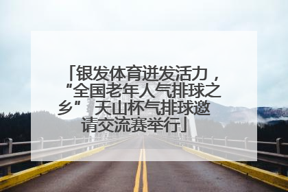 银发体育迸发活力，“全国老年人气排球之乡” 天山杯气排球邀请交流赛举行