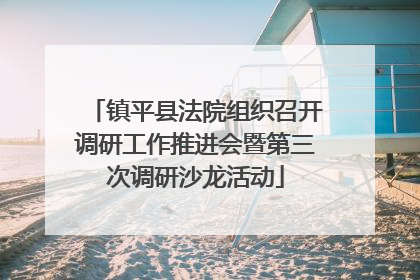镇平县法院组织召开调研工作推进会暨第三次调研沙龙活动