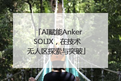 AI赋能Anker SOLIX，在技术无人区探索与突破