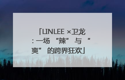 LINLEE ×卫龙：一场 “辣” 与 “爽” 的跨界狂欢